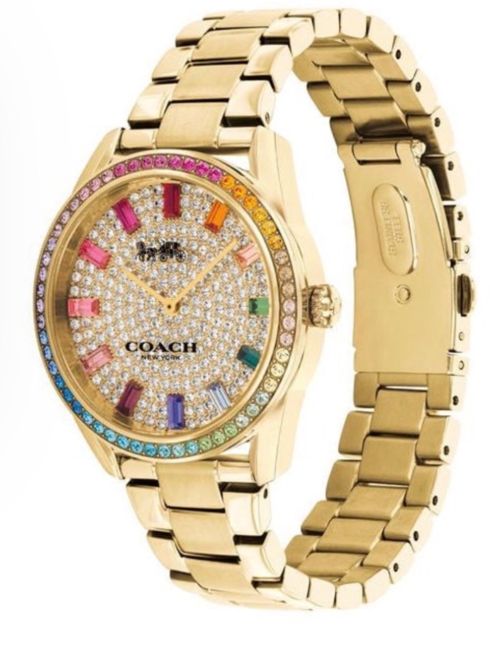 Coach Ladies' Preston Multi-Color Crystal Accent Watch - Picture 2 of 2